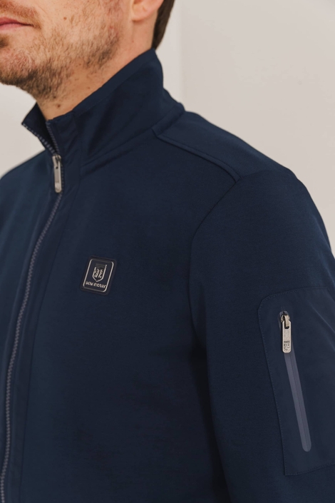 State of Art sweat cardigan plain